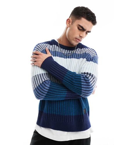 Pull en maille style pêcheur à rayures - Ps Paul Smith - Modalova