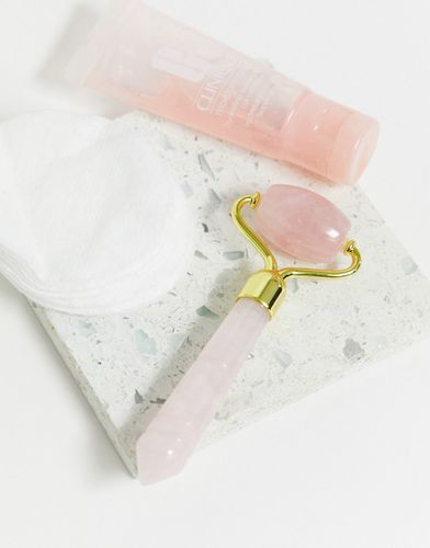 Mini masseur visage avec quartz rose - Psychic Sisters - Modalova