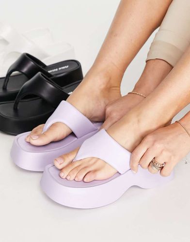 Kaye - Sandales à semelle plateforme chunky - Lilas - Public Desire - Modalova