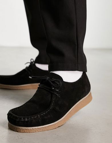 Chaussures à lacets en imitation daim - Pull & bear - Modalova