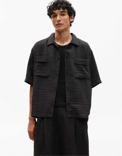 Chemise en crpon  rayures - Pull & bear - Modalova