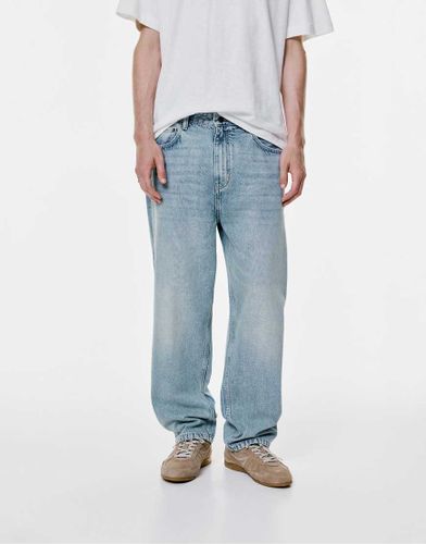 Jean baggy - Indigo ple - Pull & bear - Modalova