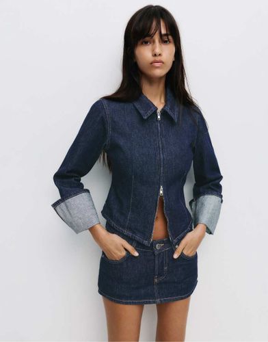 Jupe-short en jean - fonc - Pull & bear - Modalova