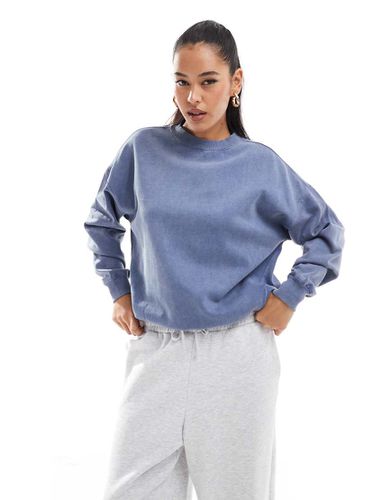 Sweat oversize - délavé - Pull & bear - Modalova