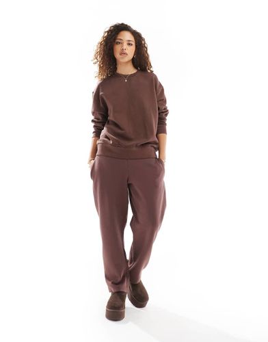 Pantalon de jogging d'ensemble ample - Marron - Pull & bear - Modalova