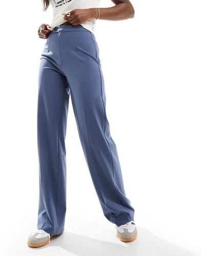 Pantalon plissé coupe ample ajustée - Bleu pétrole - Pull & bear - Modalova