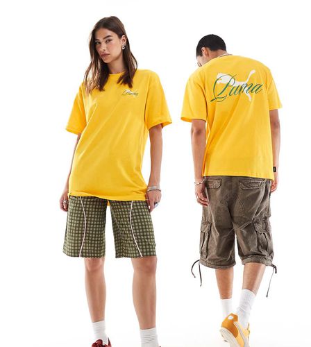 Terrace - T-shirt imprimé au dos - /vert - Puma - Modalova