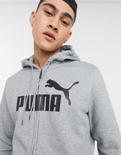 Essentials - Sweat à capuche zippé avec petit logo - Puma - Modalova