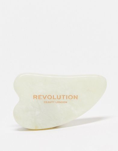 Revolution Beauty - Gua sha en jade vert - Revolution Skincare - Modalova