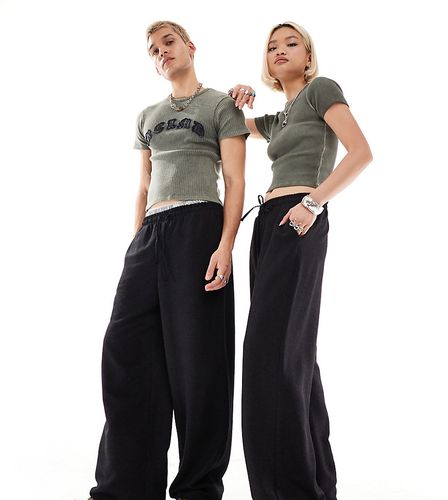 Pantalon unisexe à enfiler aspect lin - Reclaimed Vintage - Modalova