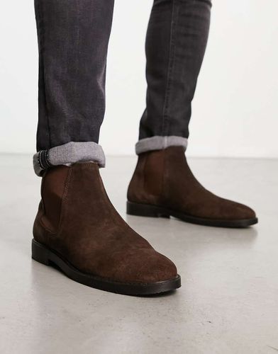 Bottines Chelsea casual en daim - Marron - Red Tape - Modalova