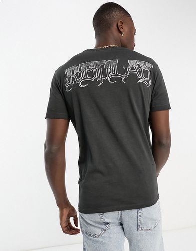 Replay - T-shirt imprimé - Gris - Replay - Modalova