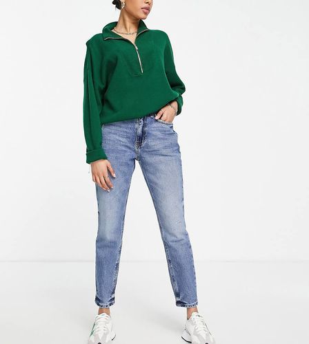 Carrie - Jean mom slim taille haute - moyen - River Island Petite - Modalova