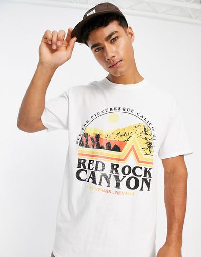 T-shirt classique à inscription Red Rock Canyon » - River Island - Modalova