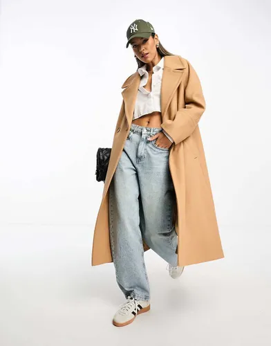 Trench-coat souple oversize - Beige - River Island - Modalova