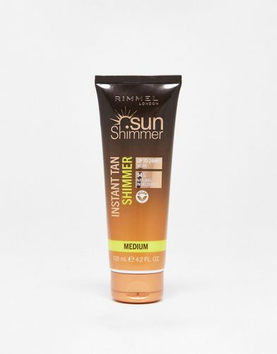 Sunshimmer - Autobronzant visage et corps instantané - Medium Shimmer 125 ml - Rimmel London - Modalova