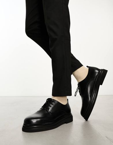 Brooklyn - Derbies en cuir - Noir - Walk London - Modalova