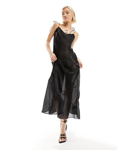 Yoko - Robe nuisette longue transparente - Weekday - Modalova