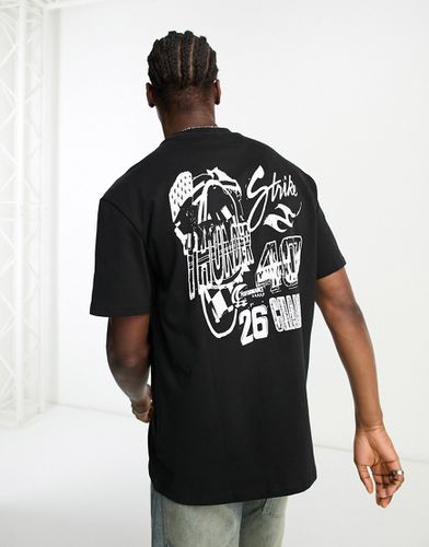 Great - T-shirt à imprimé graphique - Noir - Weekday - Modalova