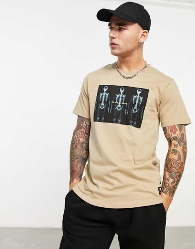 T-shirt imprimé - Taupe - Wesc - Modalova