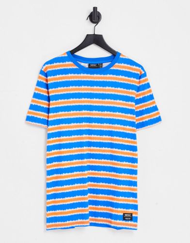 WeSC - T-shirt rayé - Bleu - Wesc - Modalova