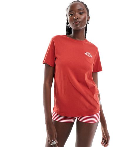 T-shirt avec logo sur la poitrine - Wrangler - Modalova