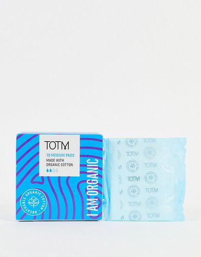 Boîte de 10 serviettes hygiéniques en coton biologique - Flux moyen - NOC - Totm - Modalova