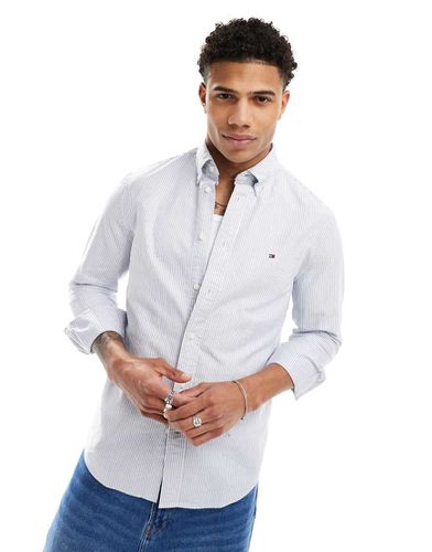 Chemise Oxford coupe classique à rayures - Tommy Hilfiger - Modalova