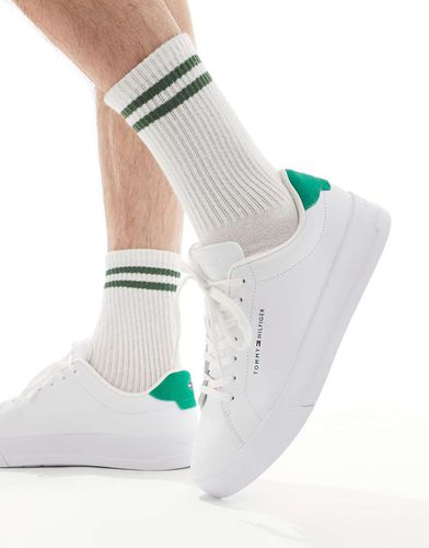 Baskets en cuir - /vert - Tommy Hilfiger - Modalova