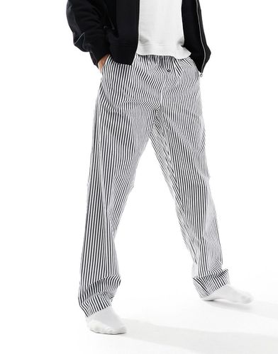 Pantalon confort avec monotype à rayures - Tommy Hilfiger - Modalova