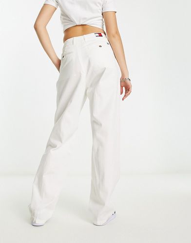 X Shawn Mendes - Pantalon chino plissé en coton - Tommy Hilfiger - Modalova