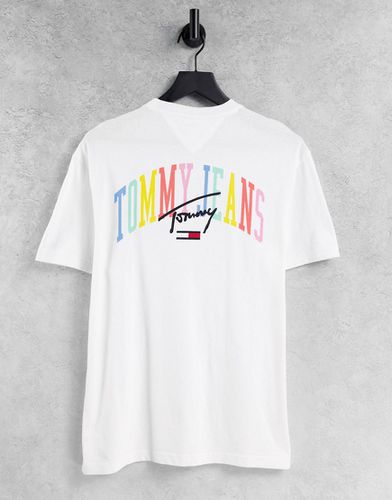 Capsule Pastel - T-shirt à logo imprimé au dos - Tommy Jeans - Modalova