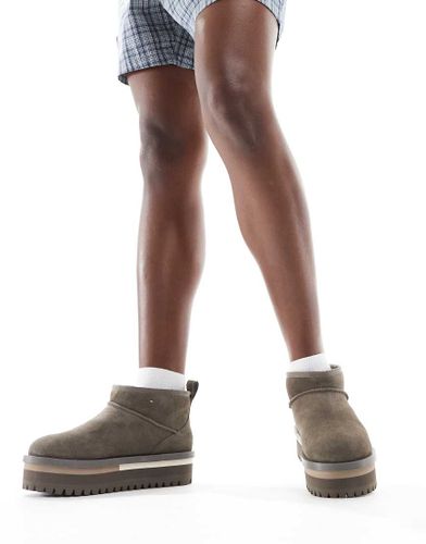 Bottes en daim  plateforme - Tommy Jeans - Modalova