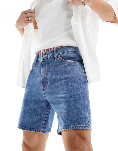 Short d'ensemble coupe dad - moyen délavé - Tommy Jeans - Modalova