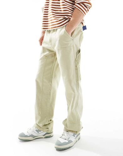 Pantalon style charpentier en velours côtelé - Beige - Tommy Jeans - Modalova