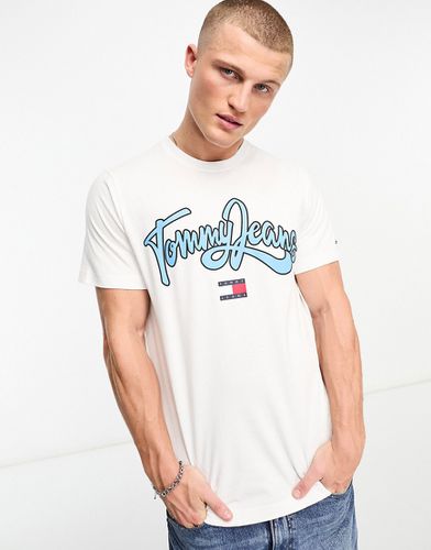 T-shirt à logo graphique pop - Tommy Jeans - Modalova