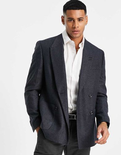 Blazer ajusté à double boutonnage - Topman - Modalova