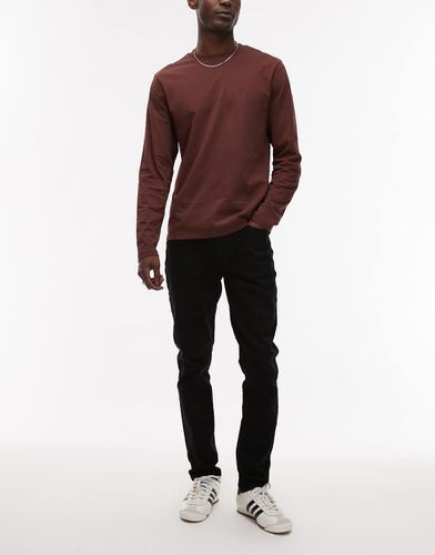 Topman - Jean skinny stretch - Noir - Topman - Modalova