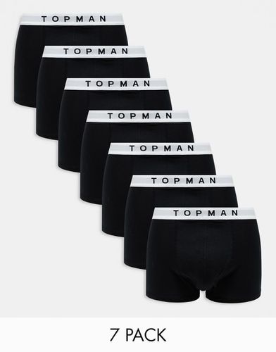 Lot de 7 boxers - à taille - Topman - Modalova