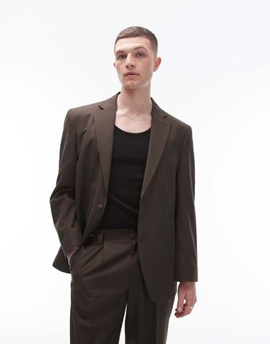 Veste de costume décontractée - Kaki - Topman - Modalova