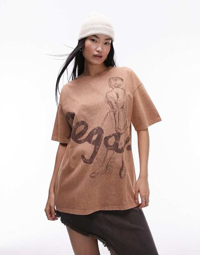 Art Museum - T-shirt oversize imprimé Degas - Topshop - Modalova