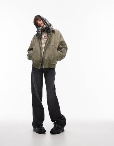 Bomber - Kaki dlav - Topshop - Modalova