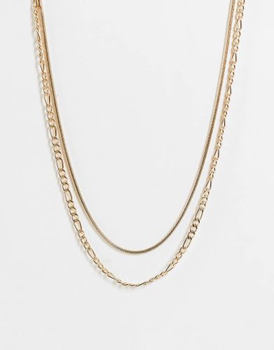 Topshop - Collier chaîne - Doré - Topshop - Modalova