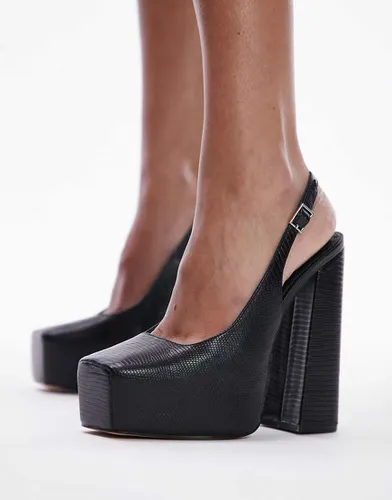 Delilah - Chaussures à semelle plateforme et talon haut - Topshop - Modalova