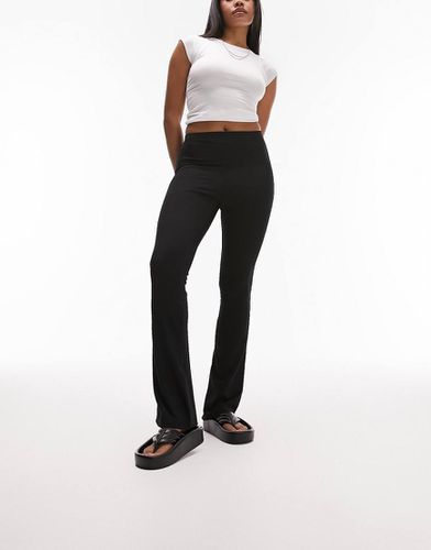 Pantalon évasé côtelé ajusté - Topshop Hourglass - Modalova