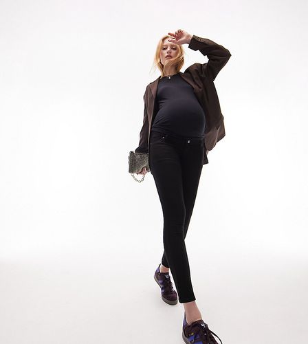 Leigh - Jean avec bande recouvrant le ventre - Topshop Maternity - Modalova