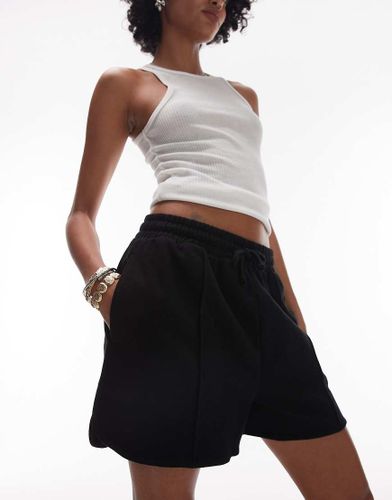 Short de jogging  plis nervurs - Topshop - Modalova