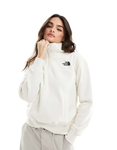 Essential - Sweat oversize à logo et col zippé - cassé - The North Face - Modalova