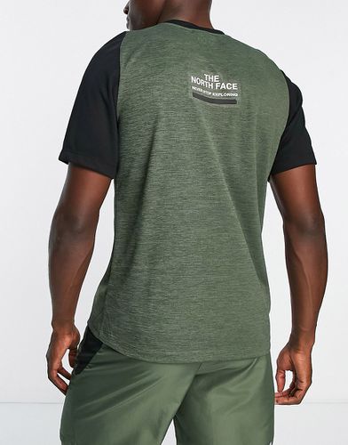 Mountain Athletics - T-shirt de sport - Kaki et noir - The North Face - Modalova