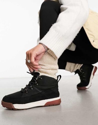 Sierra - Bottines de randonne mi-montantes doubles en polaire - et blanc - The North Face - Modalova